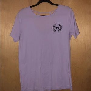 PINK VS Campus Short Sleeve Cutout Back